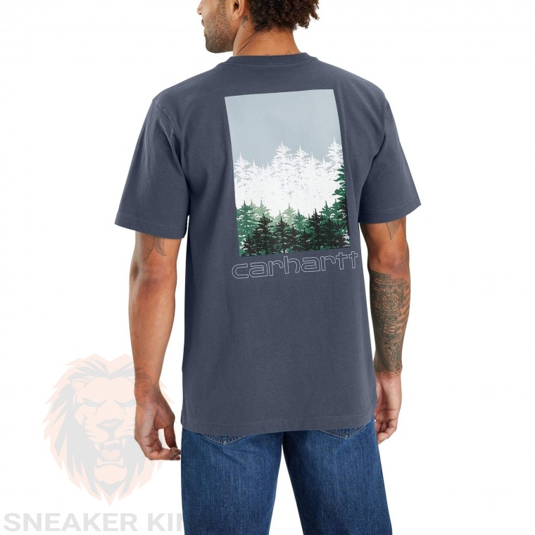 Футболка Carhartt relaxed fit graphic tee 105718 BLS